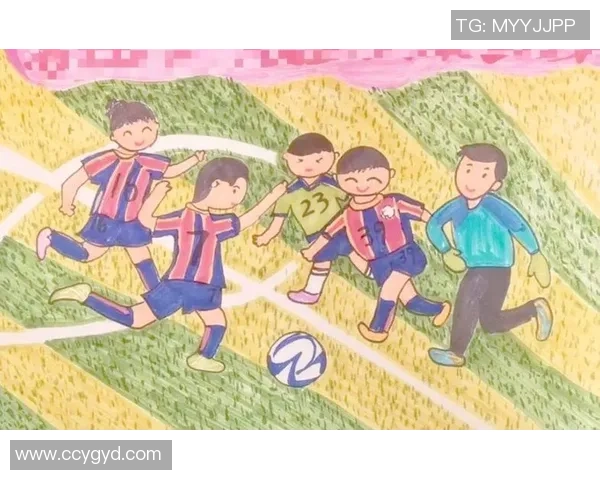 足球传奇卡通封面设计：明星球员闪耀绿茵场展现无限魅力与激情